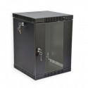 Серверный шкаф настенный 10" 6U, 320х300 мм, черный