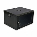 Серверный шкаф настенный 6U эконом, 600x500x373 мм, черный