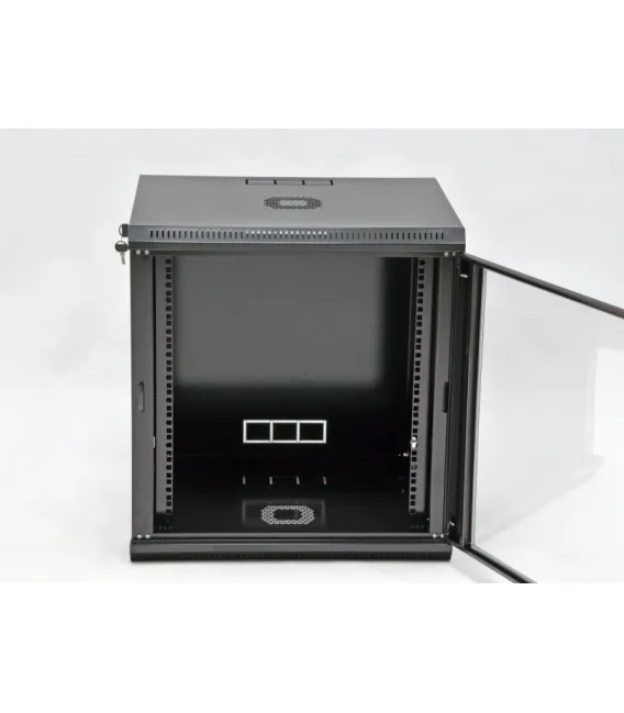 CMS Шкаф настенный 12U эконом, 600x600x640 мм, черный