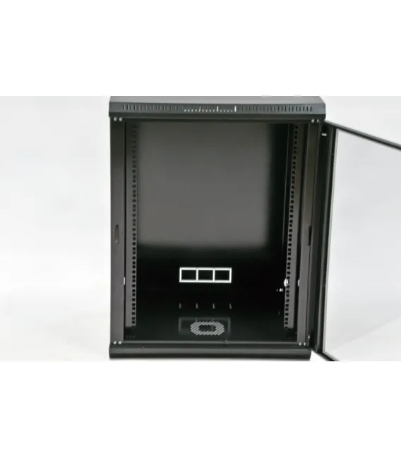CMS Шкаф настенный 15U эконом, 600x500x773 мм, черный