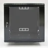 CMS Шкаф настенный 12U, 600x600x640 мм, черный