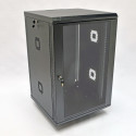 Серверный шкаф настенный 18U, 600x600x907 мм, черный