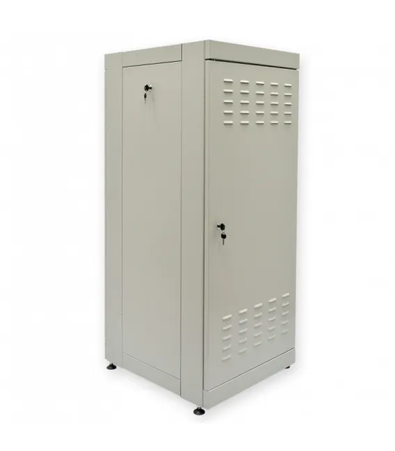 CMS Шкаф напольный 28U, 610х865 мм, усиленный, серый