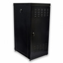 Серверный шкаф 24U, 610х865 мм, усиленный, чёрный