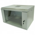 Серверный шкаф настенный 4U 600x300 металл/стекло разборной