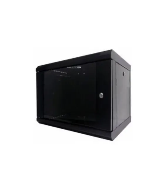 Шкаф настенный 19" 12U 600x600 WMNC66-12U-FLAT- BLACK Hypernet