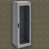 Шкаф напольный 42U 600x800 Дверь стекло